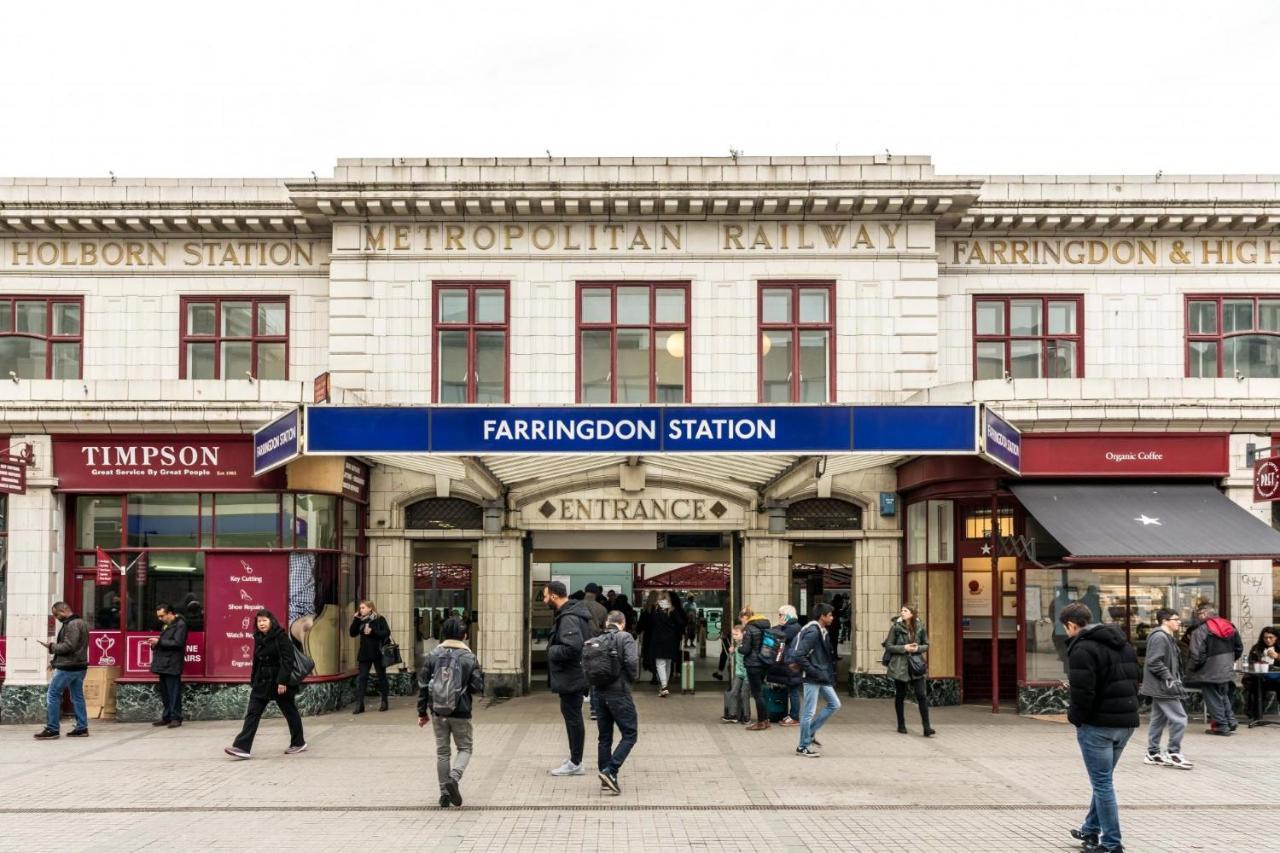 Superfast Broadband 2Bd City Flat Farringdon London Eksteriør billede